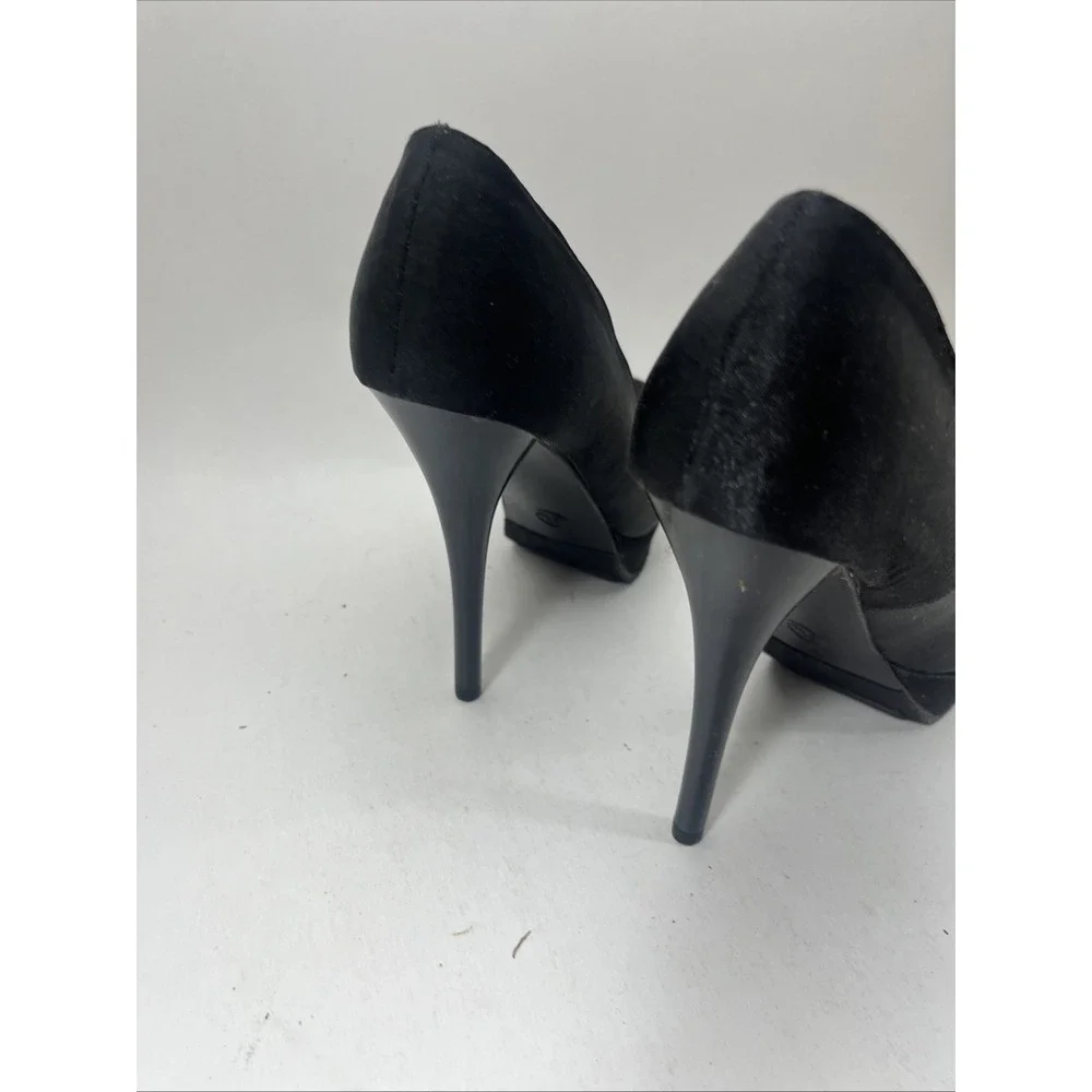 Mossimo Paisley 6.5 Women's Black Satin